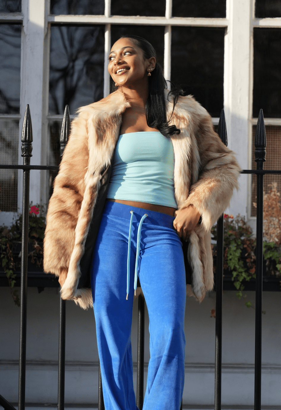 Allegra Jogger Cobalt / Turquoise - Babble & Goose