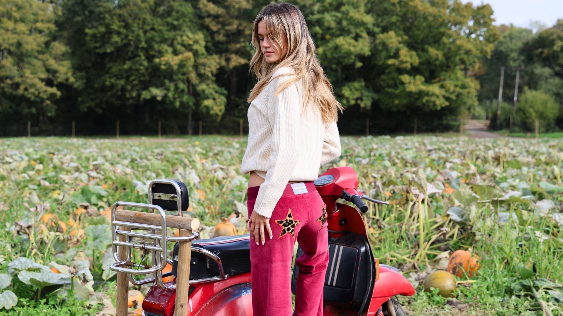 Bordeaux Joggers - Babble & Goose