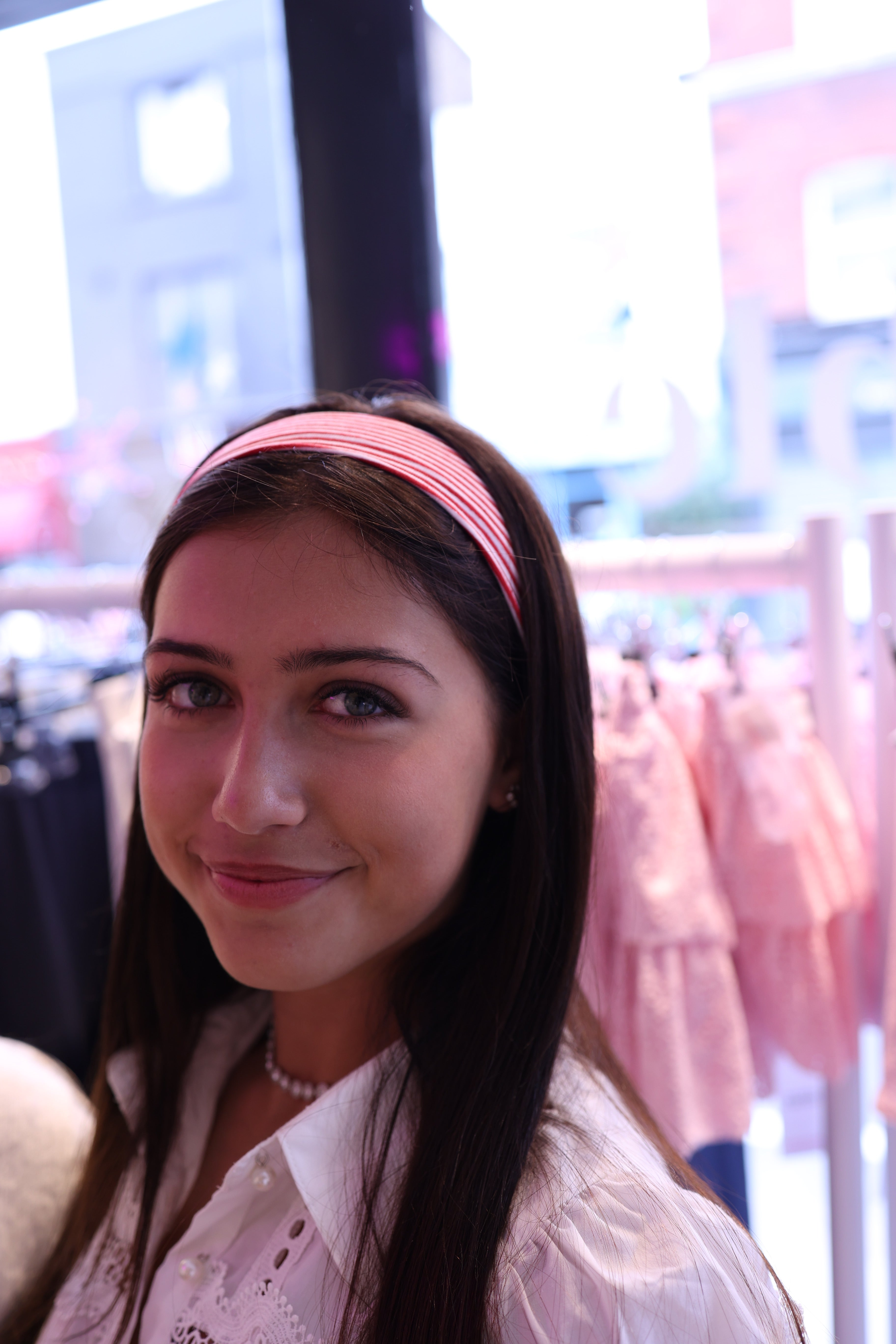 Red Stripe Headband