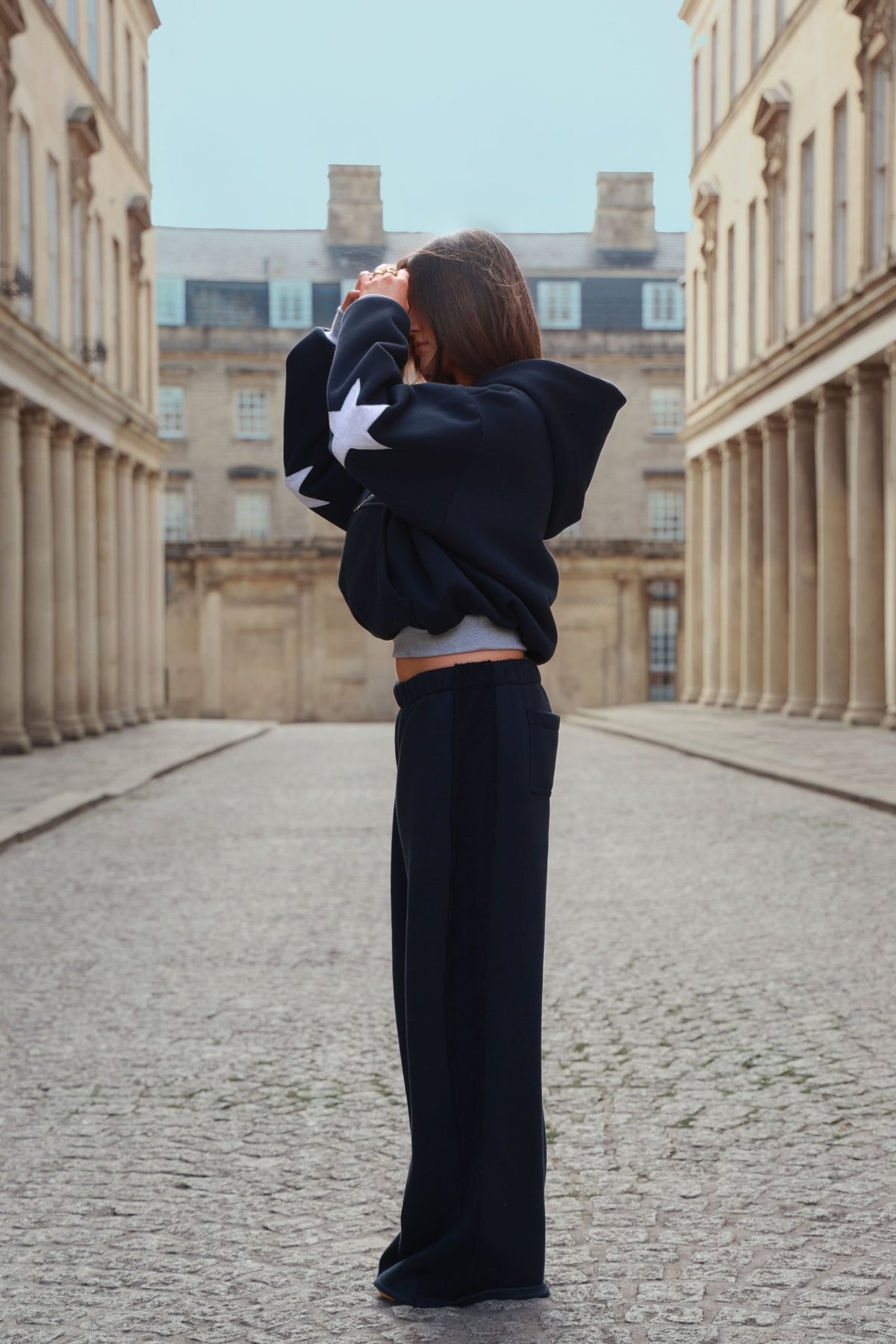 Jackson Joggers Dark Navy & Navy Jersey - Babble & Goose
