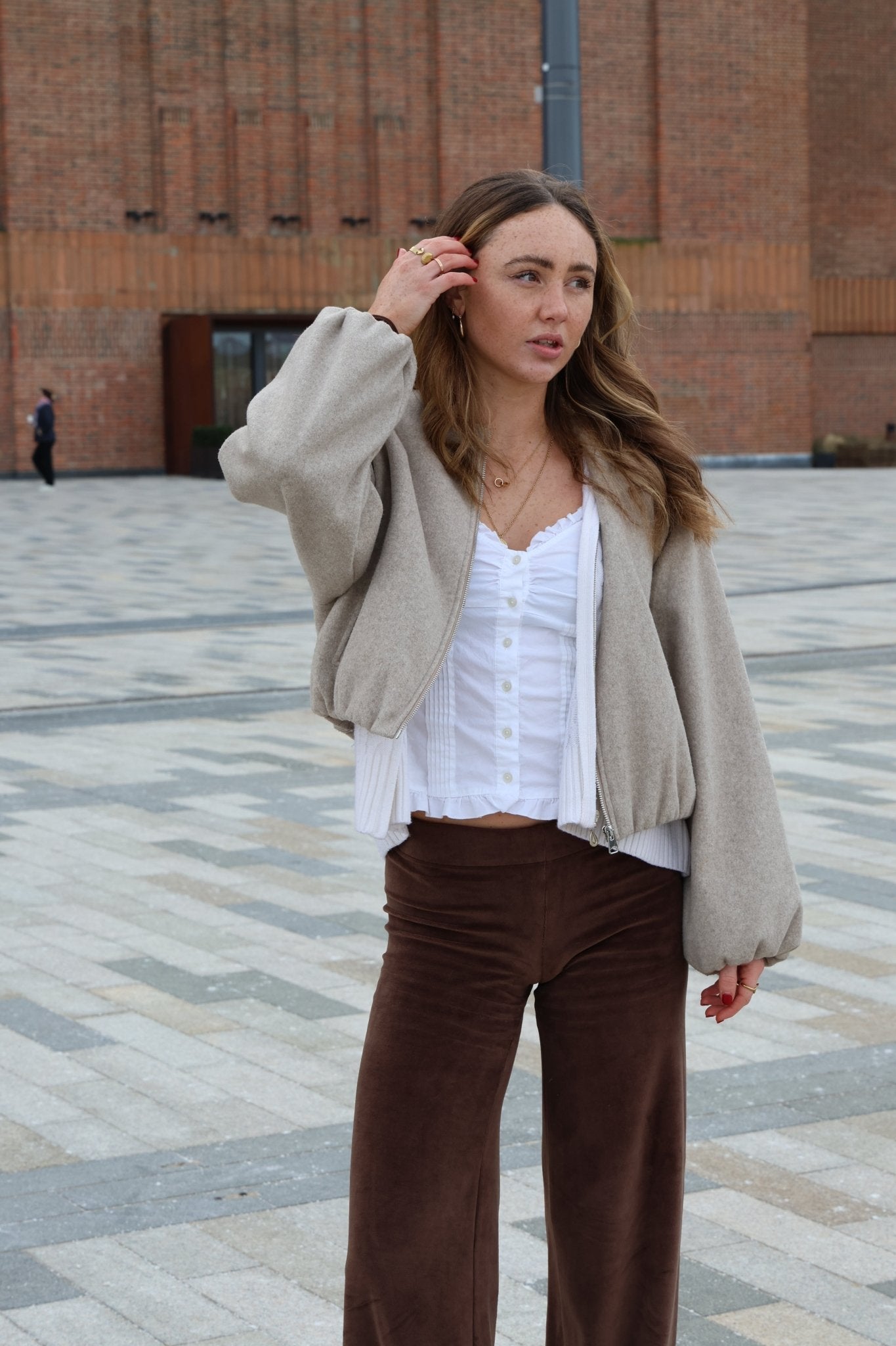 Laura Joggers - Chocolate - Babble & Goose